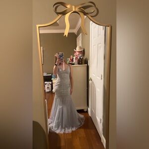 Xscape blue/teal Prom Dress